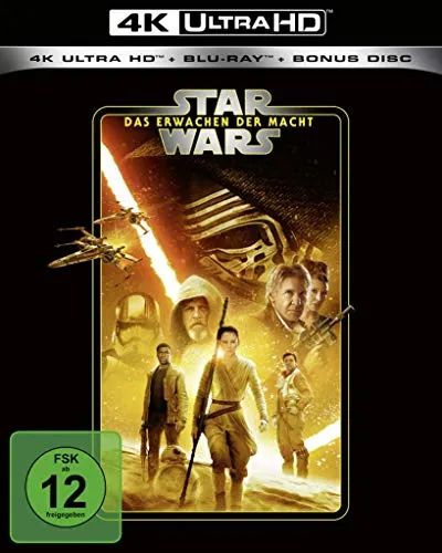 Star Wars: Das Erwachen der Macht - 4K Ultra-HD Edition (Line Look 2020) [Blu-ray] - Filme, beeindruckende 4K Ultra-HD Qualität für ein atemberaubendes Seherlebnis und visuelle Effekte