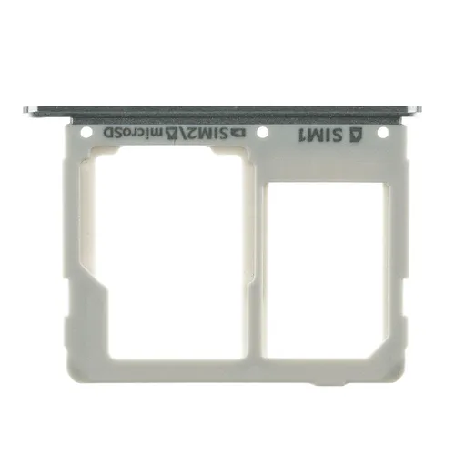NG-Mobile Simkarten SIM Karten Try Halter Schlitten Einschub für Samsung Galasy A3 (2016) SM-A310F schwarz