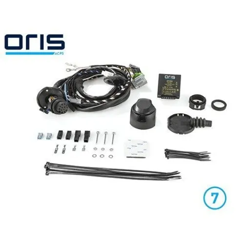 Acps-Oris Elektrosatz, Anhängevorrichtung ORIS E-Set 7-polig - Zubehör für Anhängerkupplungen, speziell für eine einfache und sichere Verbindung mit 7-poligem Stecker.