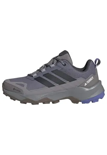 adidas Terrex Skychaser AX5 Gore-tex Wanderschuhe - violet/carbon/taupe oxide 8.5 - Wanderschuhe für Damen mit GORE-TEX Membran für wasserdichten Komfort und atmungsaktive Eigenschaften. Ideal für anspruchsvolle Wanderungen und herausragenden Grip dank Continental Gummi-Außensohle.