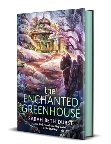 The Enchanted Greenhouse - Deluxe Edition - Belletristik - Diese wunderschöne Hardcover-Ausgabe mit mintgrünen Schnittkanten bietet eine bezaubernde Geschichte über Magie, Freundschaft und zweite Chancen.