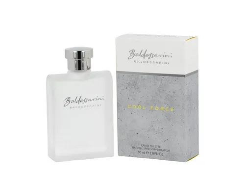 Baldessarini Cool Force Edt Spray 90 ml - Herrenduft mit holzig-aromatischer Note, vereint Frische und Kraft für moderne Männer, die ihren Charakter stilvoll unterstreichen möchten.