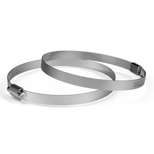 AC Infinity Edelstahl-Luftkanal-Schellen, 100 mm (2er-Pack) für Luftkanäle, Heizung, Kühlung, Abluft, Belüftung
