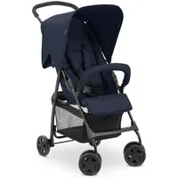 hauck Buggy Sport - Ultra Leicht, nur 5,9 kg - Leichter Reisebuggy für Kinder bis 15 kg, mit Liegefunktion und extra großem Korb (bis 3 kg). Ideal für Reisen, kompakt faltbar und sicher dank 5-Punkt-Gurt.