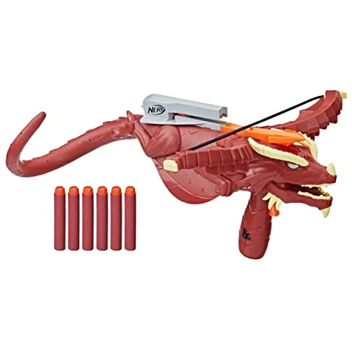 Nerf Dungeons & Dragons Themberchaud Blaster und 6 Elite Darts, D&D