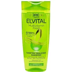 L'Oréal Shampoo MULTIVITAMIN FRESH 250ml Elvital normales fettiges Haar täglich