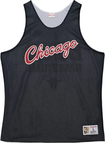 M&N REVERSIBLE Tank Top Jersey Chicago Bulls - S - Sportliches Tank Top für Herren, ideal für die Sommerzeit. Aus 100% Polyester gefertigt, bietet es hohen Tragekomfort und eine lässige Passform.