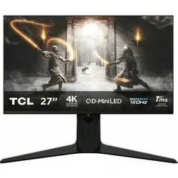 TCL 27R83U MiniLED-Monitor 4K 160 Hz - Monitore mit 1100 Zonen und beeindruckender HDR-Leistung für flüssiges Gaming und lebendige Farben, ideal für anspruchsvolle Gamer.