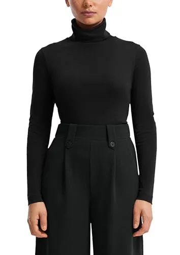 QS Langarmshirt mit Rollkragen
