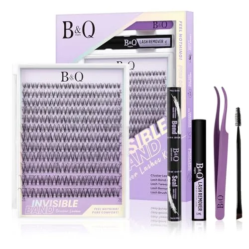 B&Q Lashes Extension Set 144PCS – Unsichtbares Band für natürliche Wimpern - Erleben Sie mühelosen Glamour mit dem 144PCS Lashes Extension Set. Die unsichtbaren Bänder sorgen für einen natürlichen Look, der bis zu 7 Tage hält. Ideal für den täglichen Einsatz und einfach in der Anwendung!