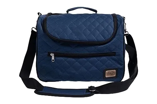HKM Berry Putztasche Dunkelblau/Schwarz Einheitsgröße