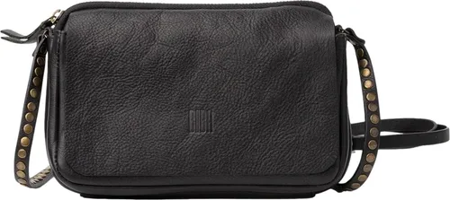 Biba Damen Umhängetasche – Elegante Schwarz mit Reißverschluss - Die Biba Umhängetasche vereint zeitlose Eleganz mit praktischer Funktionalität. Sie bietet ausreichend Platz und ist ideal für den täglichen Gebrauch, egal ob im Büro oder in der Freizeit.