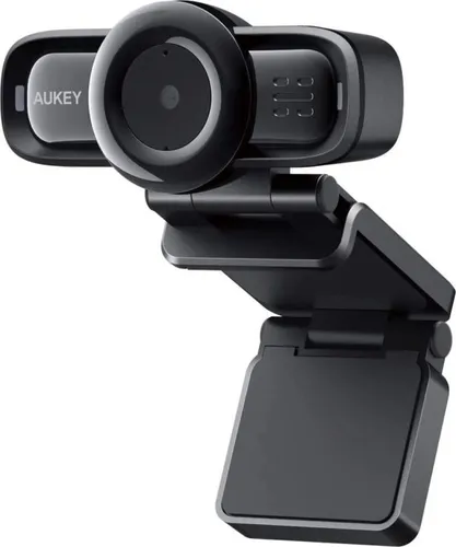 AUKEY Stream Series Autofocus Full HD Webcam - Webcams - Mit 1/3-CMOS Sensor für gestochen scharfe 1080p Videos und Autofokus für optimale Bildqualität bei Streaming und Videokonferenzen.