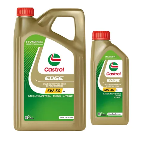 L LITER AKTION 5 + 1 L CASTROL EDGE 5W-30 LL MOTOR ÖL MOTORENÖL Longlife 6