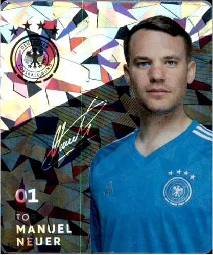 GLITZER Karte 1 - Manuel Neuer - WM 2022 REWE
