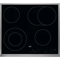 HK634060XB Glaskeramikkochfeld - 60cm autark, eleganter Edelstahlrahmen und einfache Bedienung