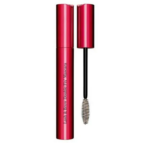 CLARINS Lash & Brow Double Fix' Mascara 01 Transparente 8 ml - Mascaras - Transparentes Gel für wasser- und transpirationsresistente Wimpern, pflegt mit 83% natürlichen Inhaltsstoffen und verbessert die Haltbarkeit des Makeups.