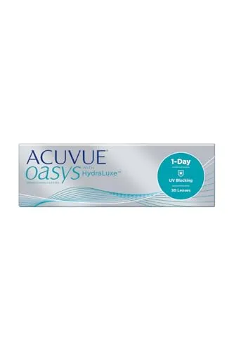 Johnson & Johnson Acuvue Oasys 1-Day Tageslinsen -10.5 dpt - Kontaktlinsen für einen aktiven Lebensstil, mit UV-Schutz und Tear-Infused-Design für maximalen Komfort und weniger trockene Augen.