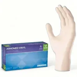 ARNOMED Vinyl-Handschuhe puderfrei 100 Stück - M