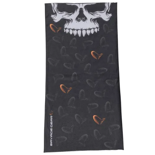 Savage Gear Skull Tec-Tube One Size Black - Multifunktionstuch, Schlauchschal  