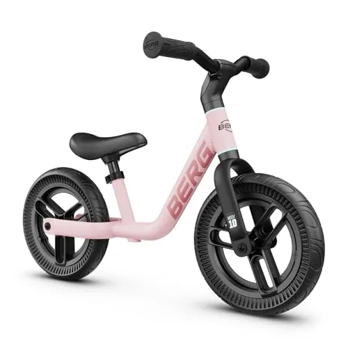 Berg MOOV 10 Zoll Laufrad - Rosa, Höhenverstellbar für Kinder ab 2 Jahren - Kinderfahrzeuge: Besonders leicht mit nur 2,7 kg – ideal für die Kleinsten, um selbstständig das Radfahren zu lernen und das Gleichgewicht zu fördern.