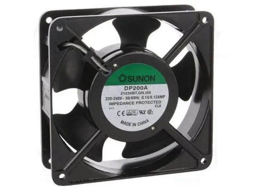Sunon Lüfter 120x120x38mm DP200A2123XBT-IP55 AC 230V 2850 U/min 45dBA Kugellager