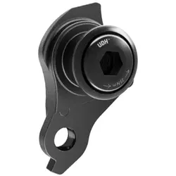 SRAM Schaltauge UDH | Universal Derailleur Hanger | schwarz - Hochwertiges SRAM Schaltauge UDH für präzise Schaltvorgänge. Ideal für den Austausch beschädigter Schaltaugen. Robuste Konstruktion aus Aluminium und Kunststoff, passend für viele Fahrradmodelle. Farbe: schwarz.