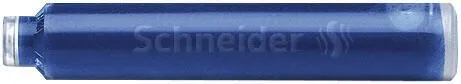 Schneider Tintenpatronen für Füller blau 6803 - 100 Stück - Hochwertige Tintenpatronen für Füller in blau, ideal für einen konstanten Schreibfluss. Mit 100 Stück im praktischen Pack sind Sie bestens ausgestattet. Markenqualität für einwandfreies Schreiben.