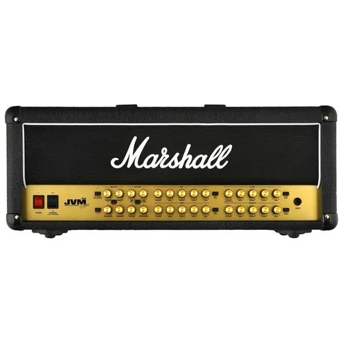 Marshall JVM-410 H - Vielseitiger E-Gitarrenverstärker - Gitarrenverstärker mit vier Kanälen und zwölf Grundsounds, ideal für kreative Musiker, die höchste Flexibilität und Röhrenklang suchen.