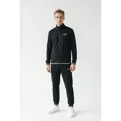PUMA Metallic Trainingsanzug TR cl mit Reißverschluss - Stylischer Trainingsanzug aus hochwertigem French Terry für optimalen Tragekomfort. Mit Stehkragen und durchgehendem Reißverschluss ideal für sportliche Aktivitäten und Freizeit.