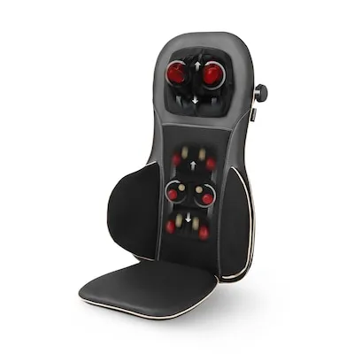 Medisana MC 825 Shiatsu Massageauflage - Rücken- und Nackenmassage mit Wärmefunktion, 3 Intensitäten und Akupressur für entspannende Momente