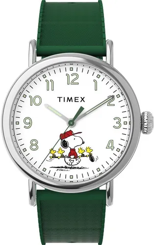 Timex Quarzuhr PEANUTS WATERBURY STANDARD TW2W78900AJ - Digitaluhr mit modischem Design, Leuchtzeigern und wasserdicht bis 5 bar – perfekt für jeden Anlass!