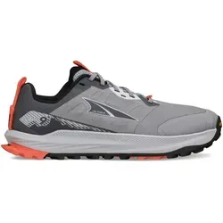 Altra W Lone Peak 9+ grau/orange (280) 6,5 – Trail-Laufschuhe - Der Altra W Lone Peak 9+ bietet herausragenden Grip auf Trails dank der Vibram Megagrip-Außensohle. Mit optimaler Dämpfung und bequemer Zehenbox für ein natürliches Laufgefühl – ideal für Abenteuer in der Natur.