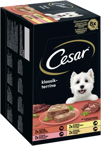 Pedigree Hundenassfutter Adult 8 x 150 g Klassiker Selektion