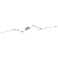 Trio Leuchten LED Deckenleuchte Arvin 628410507 - Moderne LED Deckenleuchte in Nickel matt, inklusive 22 Watt LED und Fernbedienung für stufenlosen Farbwechsel von warm- bis kaltweiß. Ideal für individuelle Ausleuchtung und Atmosphäre.