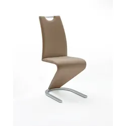 MCA furniture Freischwinger Amado - 2er Set, belastbar bis 120 kg - Stühle im Set von MCA furniture, gepolstert und mit Kunstlederbezug, ideal für hohen Komfort und Stil. Belastbar bis 120 kg, perfekt für Esszimmer oder Wohnzimmer.