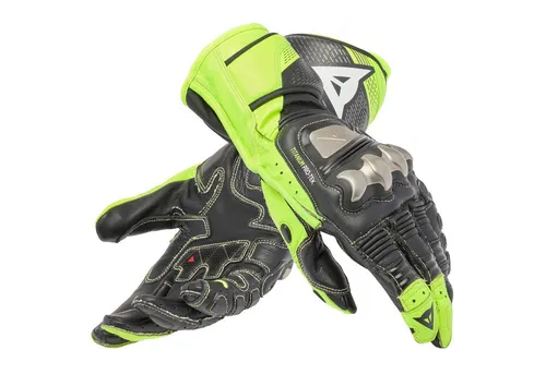 Dainese Full Metal 7 Handschuhe schwarz/fluo gelb XXL - Motorradhandschuhe mit Pro-Tek Schutzeinsätzen aus Titan und Kevlar für maximalen Komfort und Sicherheit. Ideal für Rennfahrer und Biker, die höchste Leistung und Schutz benötigen.