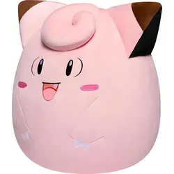 JAZWARES Stofftier Pokémon Squishmallows Piepi (35cm) - Action- & Spielfiguren, kuscheliges und weiches Stofftier mit 35 cm Größe, perfekt für Pokémon-Fans und zum Spielen oder Sammeln.