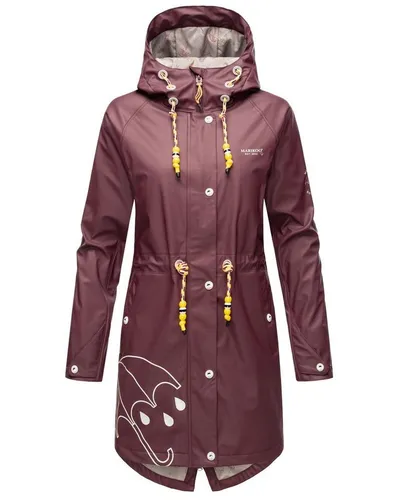 Marikoo Damen Regenjacke – Dancing Umbrella, wasserdicht und stylisch - Die Dancing Umbrella Regenjacke von Marikoo bietet Schutz bei jedem Wetter. Wind- und wasserdicht mit praktischen Taschen und verstellbarer Kapuze – ideal für den Alltag und in 10 modernen Farben erhältlich.
