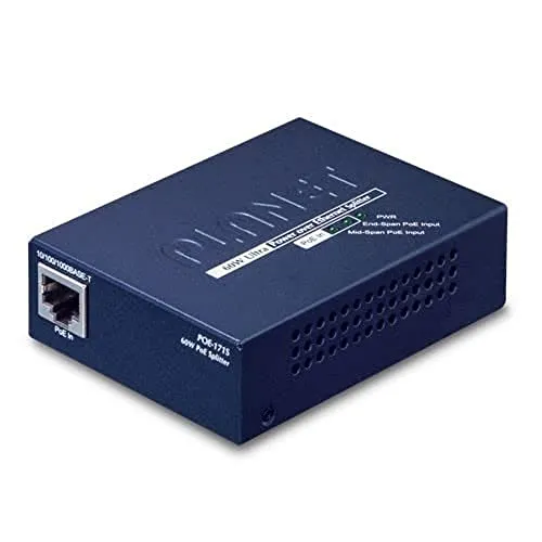 Planet Ultra PoE Splitter (12V/19V/24V) Single-Port 10/100/1000Mbps