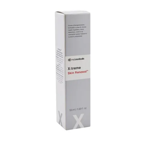 md:ceuticals Anti-Aging-Creme X:treme Skin Renewal, 50 ml - Hochwertige Lotion für die Hautpflege mit pflanzlichen Stammzellen und Hyaluronsäure. Unterstützt die Hauterneuerung für ein frisches, jugendliches Aussehen.