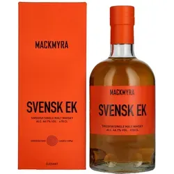 Mackmyra Svensk EK Swedish Single Malt Whisky 46,1% Vol. 0,7l - Whisky mit innovativer schwedischer Eichenfassreifung, komplexe Aromen und in edler Geschenkbox – perfekt für Whisky-Liebhaber.