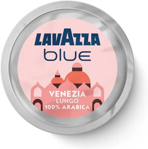 Lavazza Blue Kapseln Tales of Italy Venezia Lungo 4087 - Kaffeekapseln für vollmundigen Genuss, ideal für die Zubereitung in der Lavazza Blue Maschine. Perfekt für Kaffeeliebhaber, die italienisches Flair schätzen.