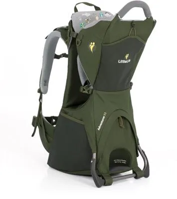 LittleLife Adventurer S3 Kindertrage, grün