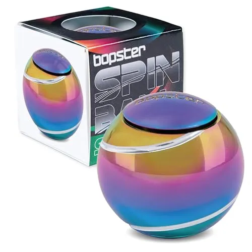 bopster Spin Ball - Multicoloured - Dynamisches Spielgerät für beeindruckende Licht- und Farbeffekte, ideal für Geschicklichkeitsspiele und Showeinlagen. Begeistert Kinder und Erwachsene gleichermaßen.