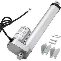 VEVOR 12-V-Linearantrieb 1000 N mit Montagehalterung - VEVOR 12-V-Linearantrieb mit 203,2 mm Hub, 1000 N Kraft und IP54-Schutz. Ideal für Hubschreibtische und Liegestühle. Einfache Installation und langlebige Qualität für vielseitige Anwendungen.