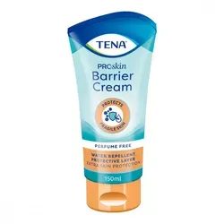 Tena Barrier Cream - Arzneimittel zur Hautpflege, schützt effektiv vor Rötungen und Reizungen durch Inkontinenz, dermatologisch getestet und frei von Parfüm.