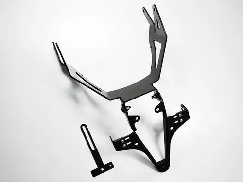 ZIEGER Kennzeichenhalter für Honda CBR 1000 RR / Fireblade 2004-2007 - Hochwertige Kennzeichenhalterung aus pulverbeschichtetem Metall, speziell für Honda CBR 1000 RR / Fireblade, inklusive Montagezubehör und 1 Jahr Herstellergarantie.