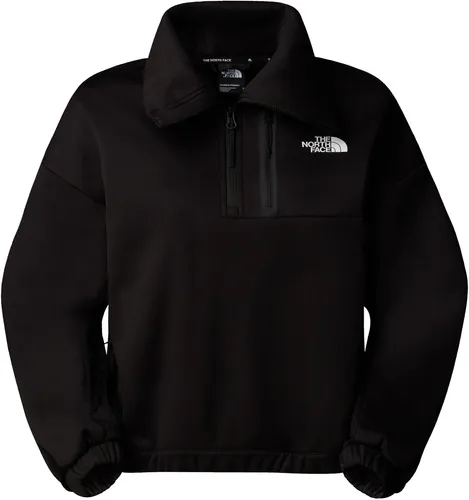 THE NORTH FACE Damen Mountain Athletics Interest 1/4 Fleece - XL in TNF Schwarz - Der Damen Mountain Athletics 1/4 Fleece ist ideal für dein Training. Mit 1/4-Reißverschluss und Trichterhals sorgt er für Wärme und Komfort. Hergestellt aus strapazierfähigem Polyester-Fleece, perfekt für aktive Tage.