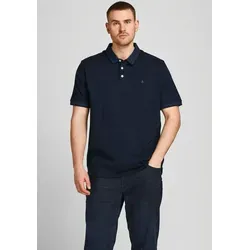 Jack & Jones Paulos Kurzarm-Poloshirt Blau 2XL für Herren - Poloshirts in Übergröße für Herren, aus 100% atmungsaktiver Baumwolle für ultimativen Komfort und Bewegungsfreiheit. Ideal für lässige Anlässe und vielseitig kombinierbar!
